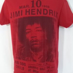 Jimi Hendrix Voo Doo Child Poster Graphic T Shirt
